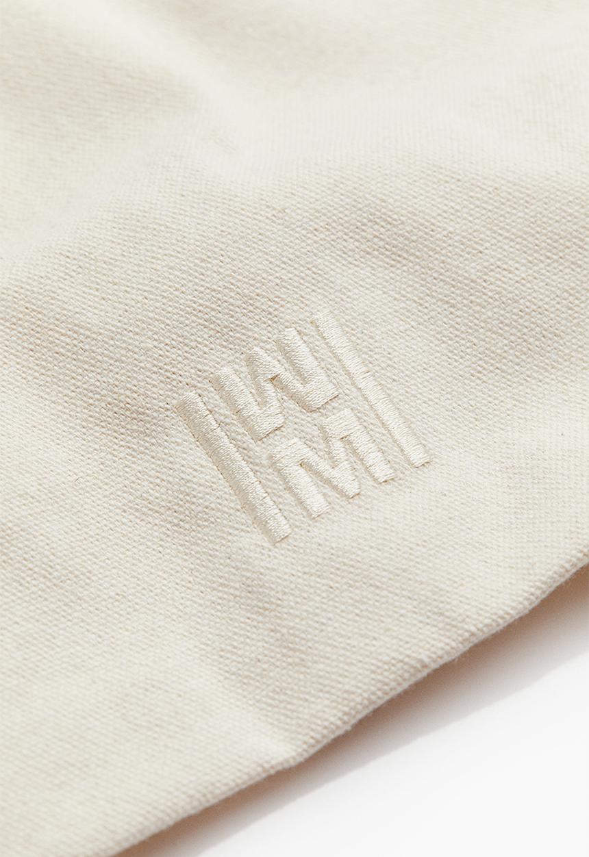 H&M - Canvas shopper - natural white