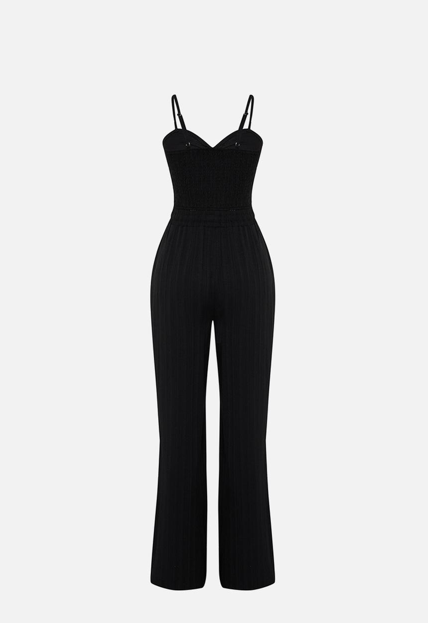 Trendyol - Woven blouse trousers set - black