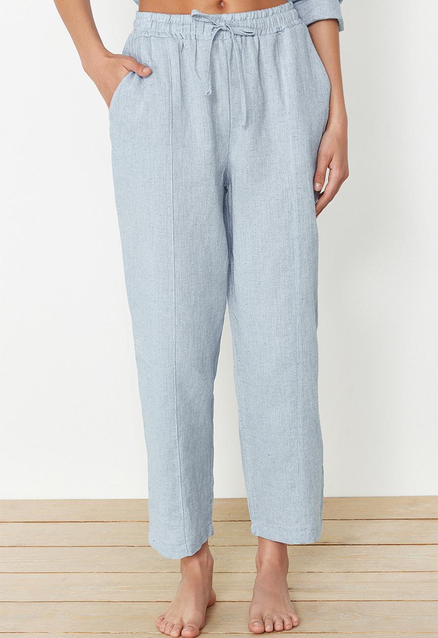 Trendyol - Woven shirt and trousers set - gray