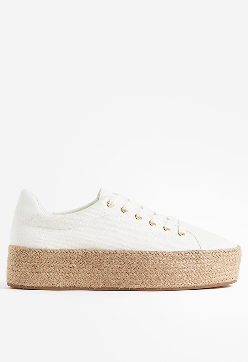 H&M - Espadrille trainers - white