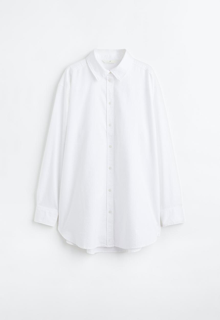 H&M - Oxford shirt - white