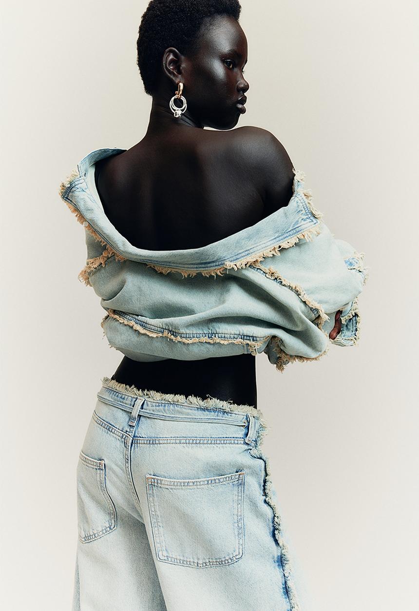 H&M - Baggy regular jeans - pale denim blue