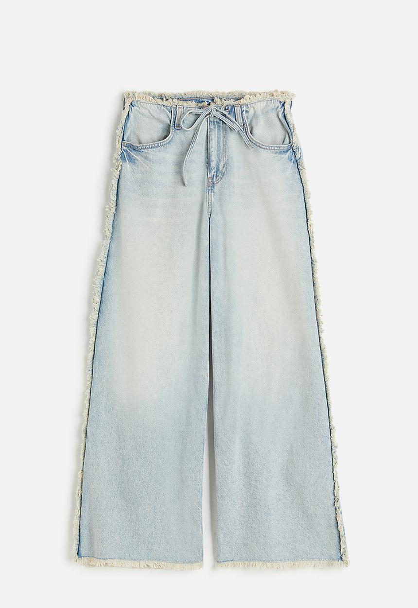 H&M - Baggy regular jeans - pale denim blue
