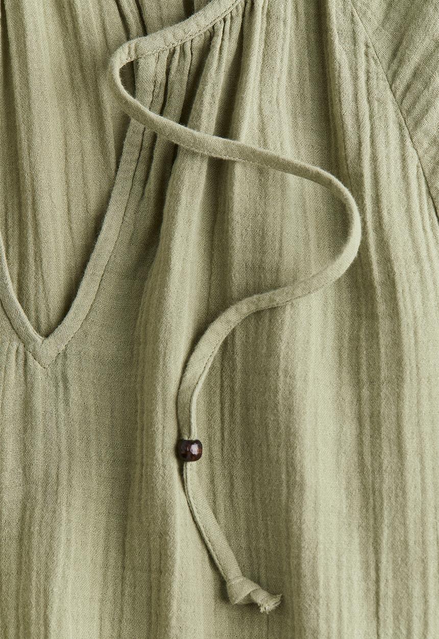 H&M - Tunic dress - khaki green
