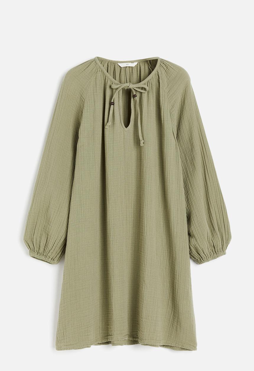 H&M - Tunic dress - khaki green