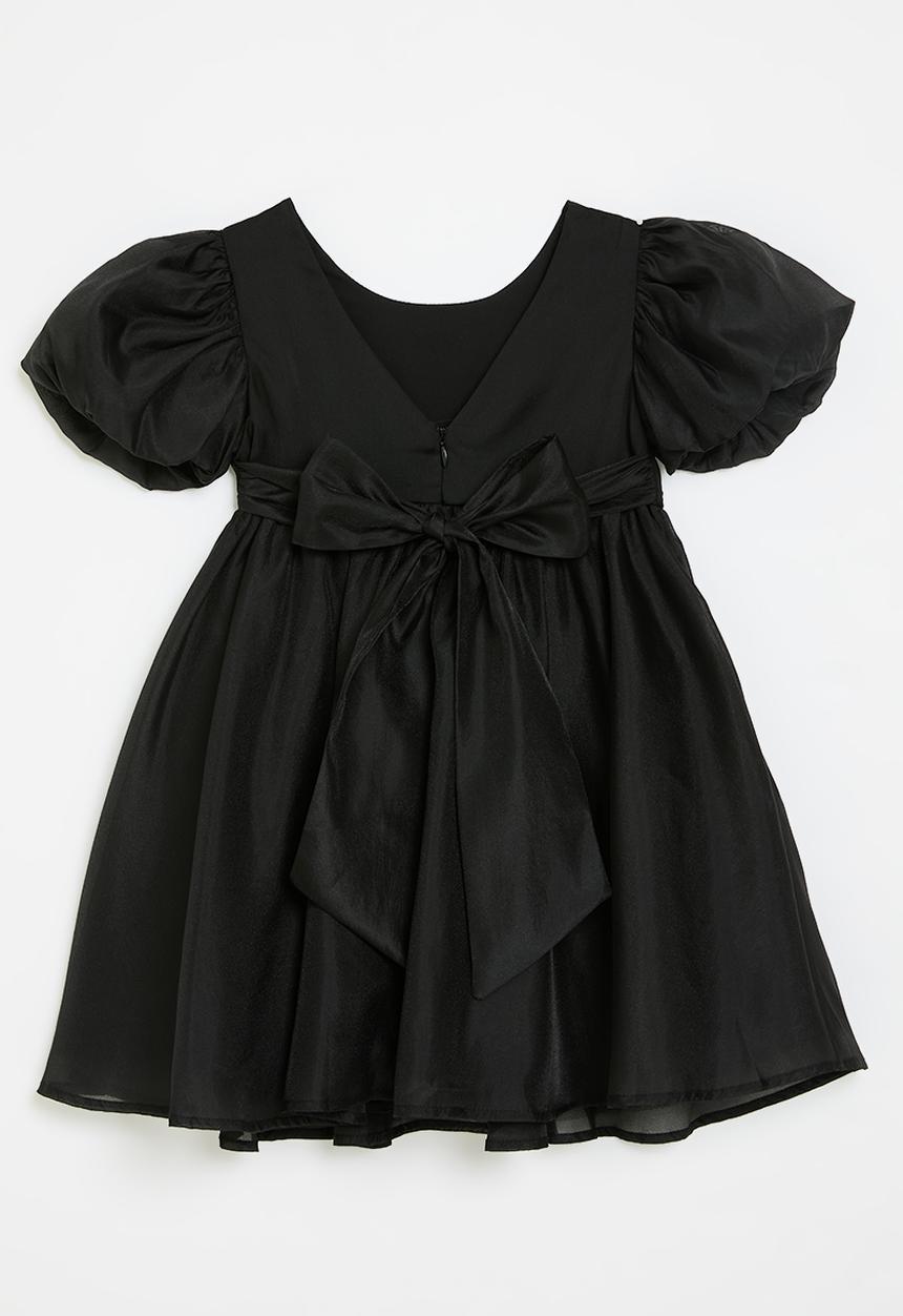 Pop Candy - Puff sleeve dress - black
