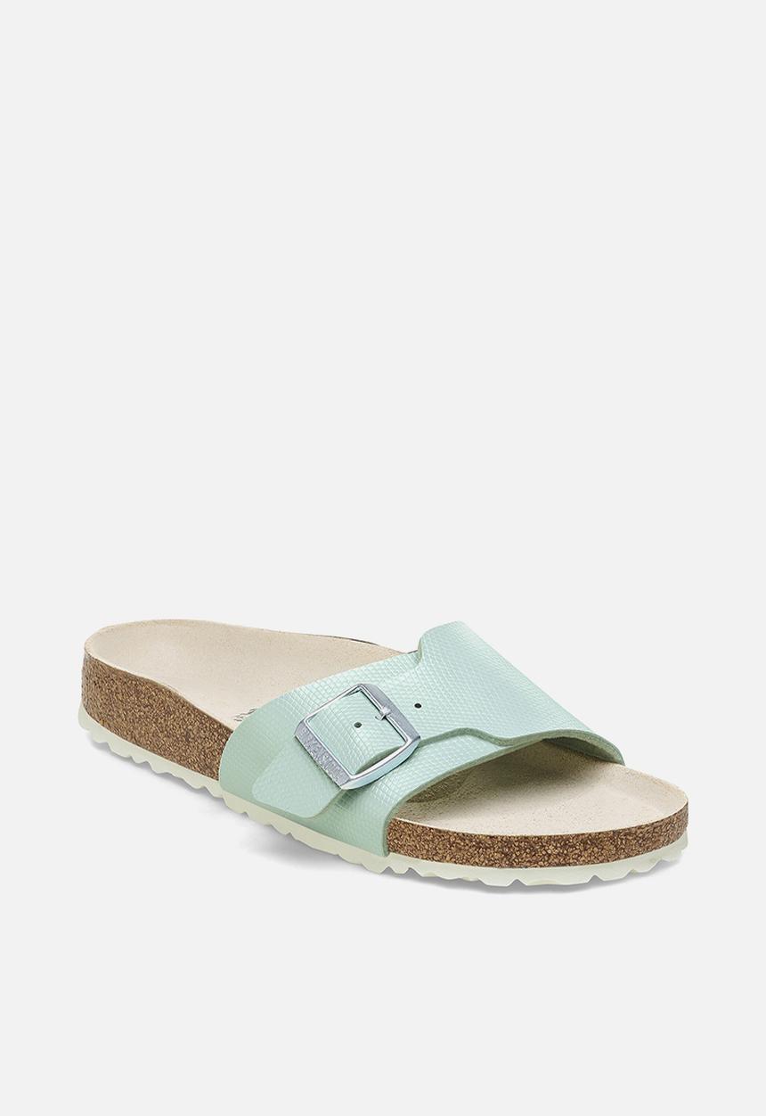 Birkenstock - Catalina shiny lizard narrow - surf green