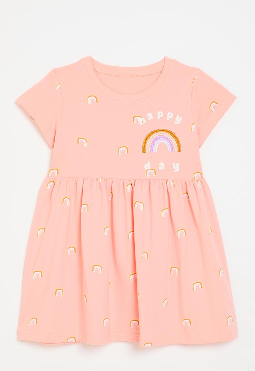 Pop Candy - Printed dress - orange