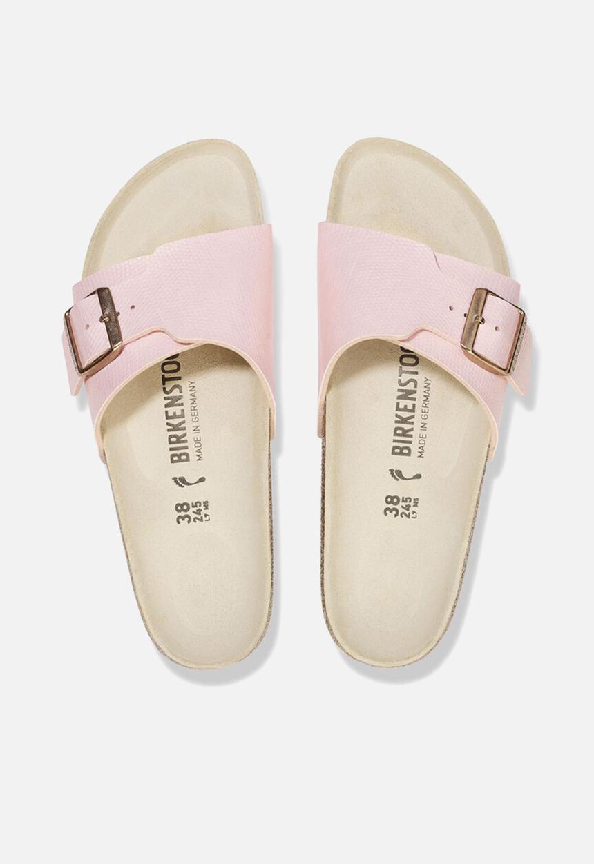 Birkenstock - Catalina shiny lizard narrow - light rose