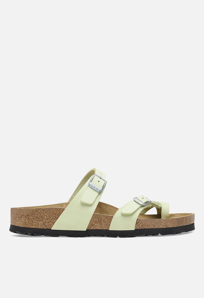Birkenstock - Mayari leather narrow - faded lime