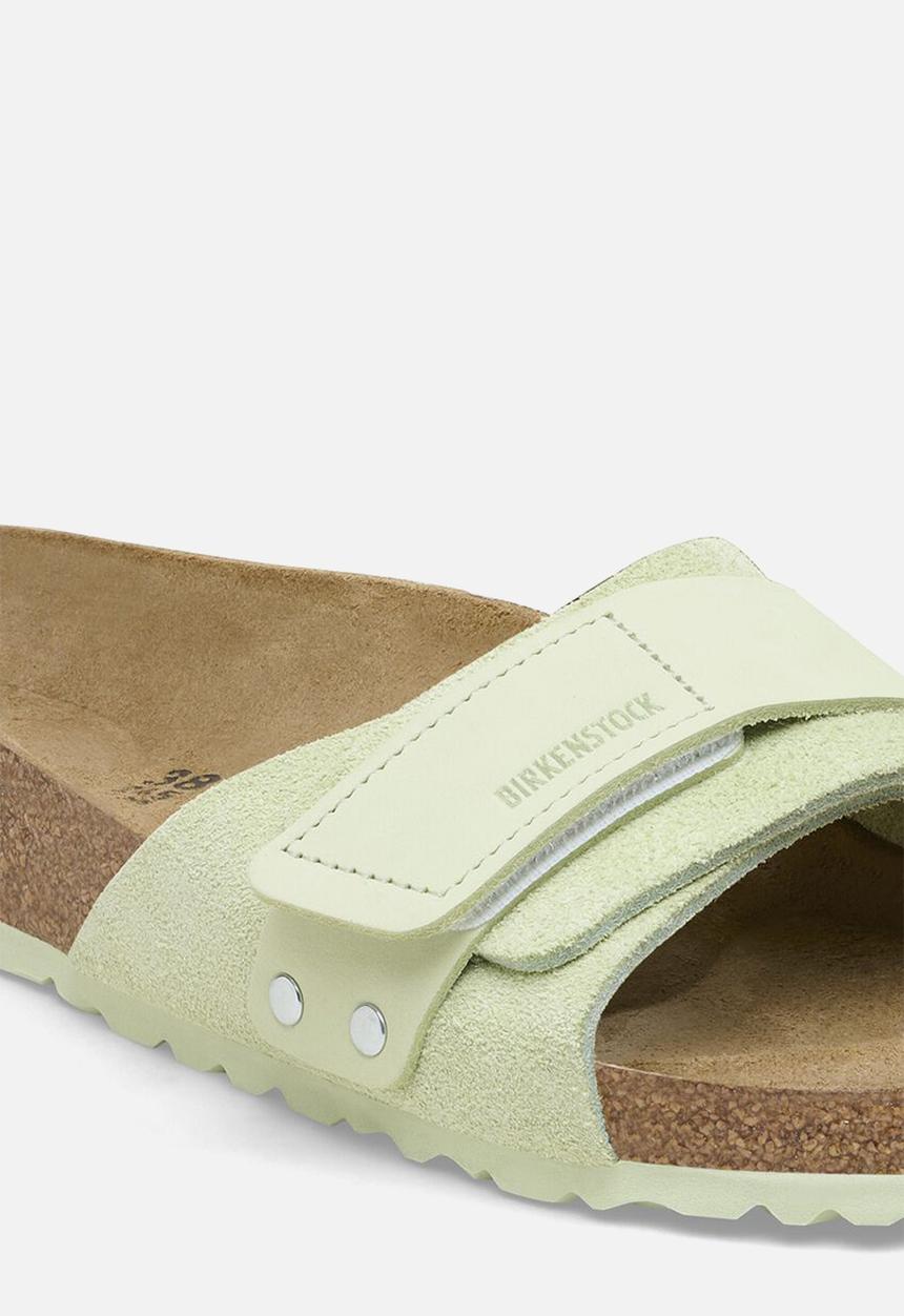 Birkenstock - Oita leather narrow - faded lime