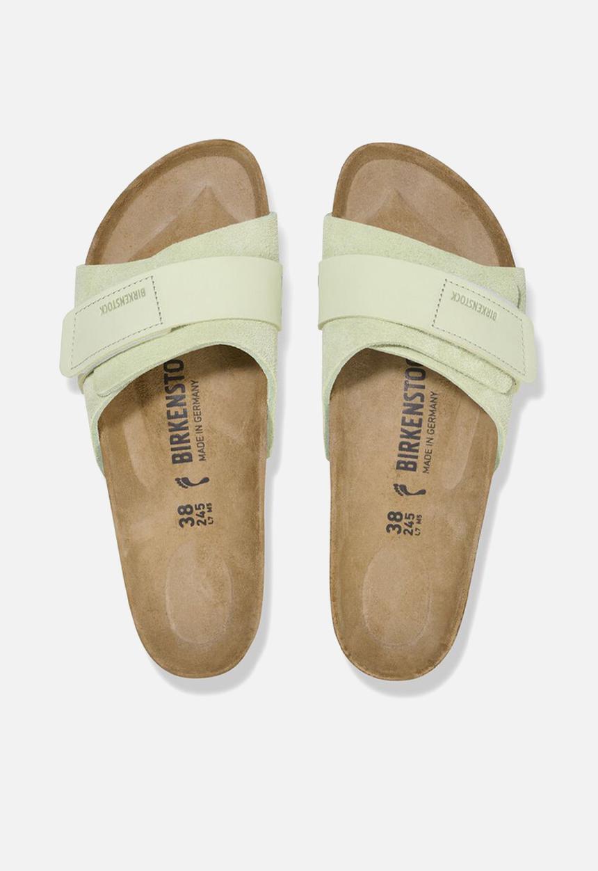 Birkenstock - Oita leather narrow - faded lime