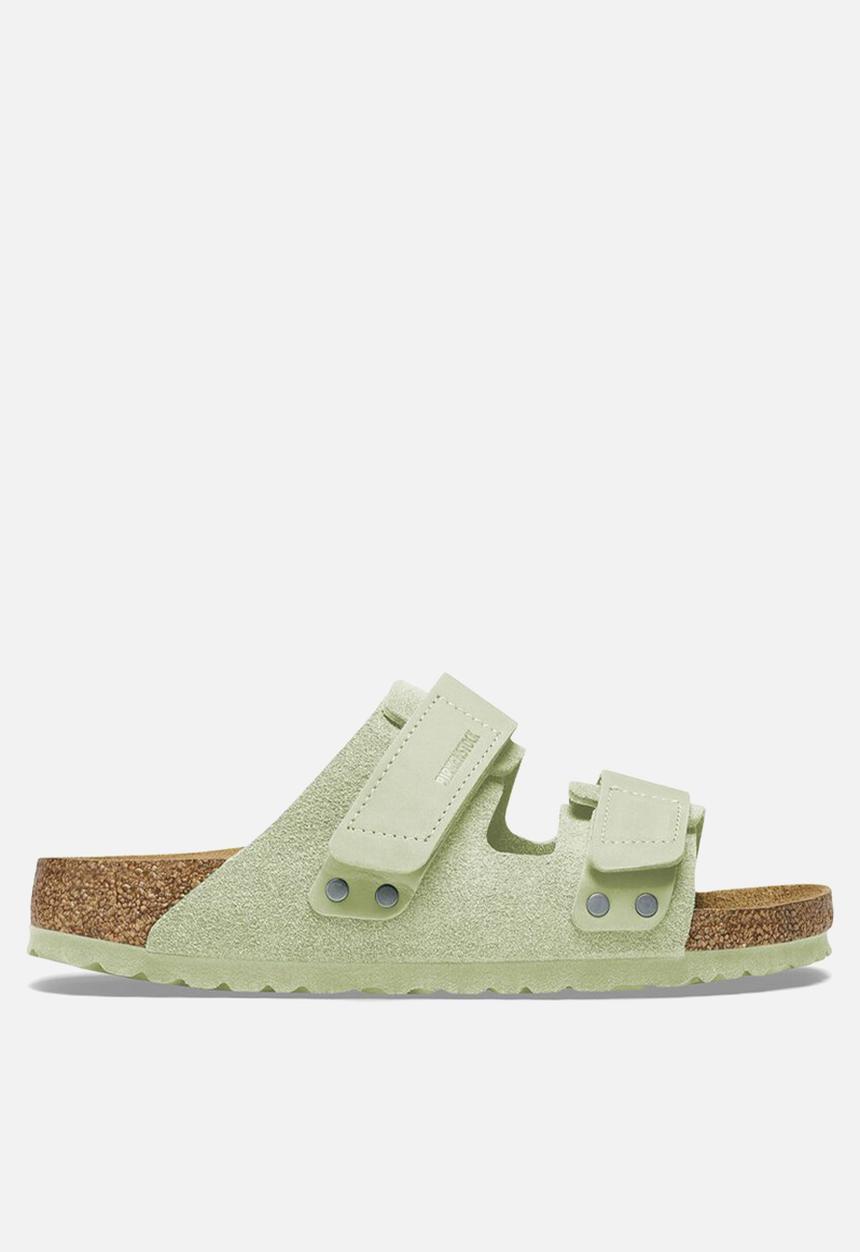 Birkenstock - Uji leather narrow - faded lime