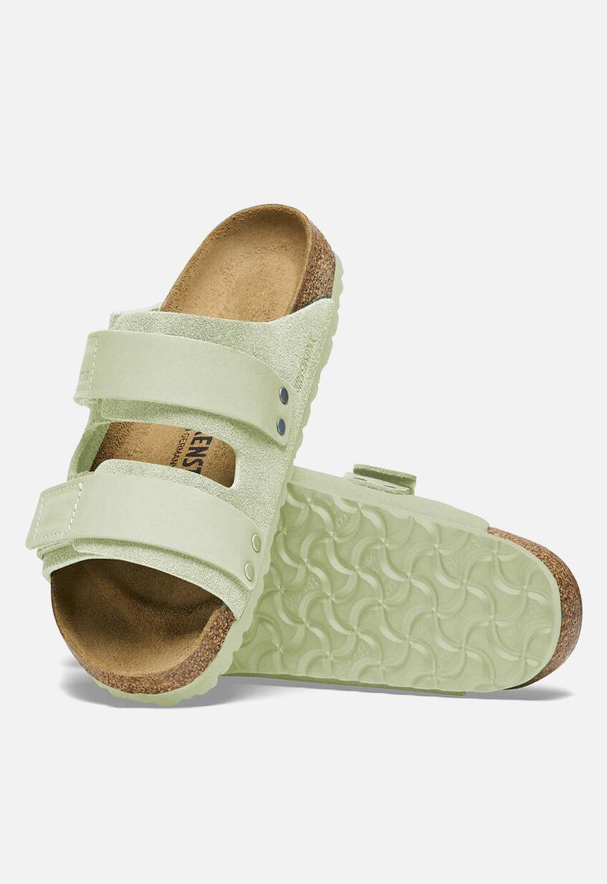 Birkenstock - Uji leather narrow - faded lime
