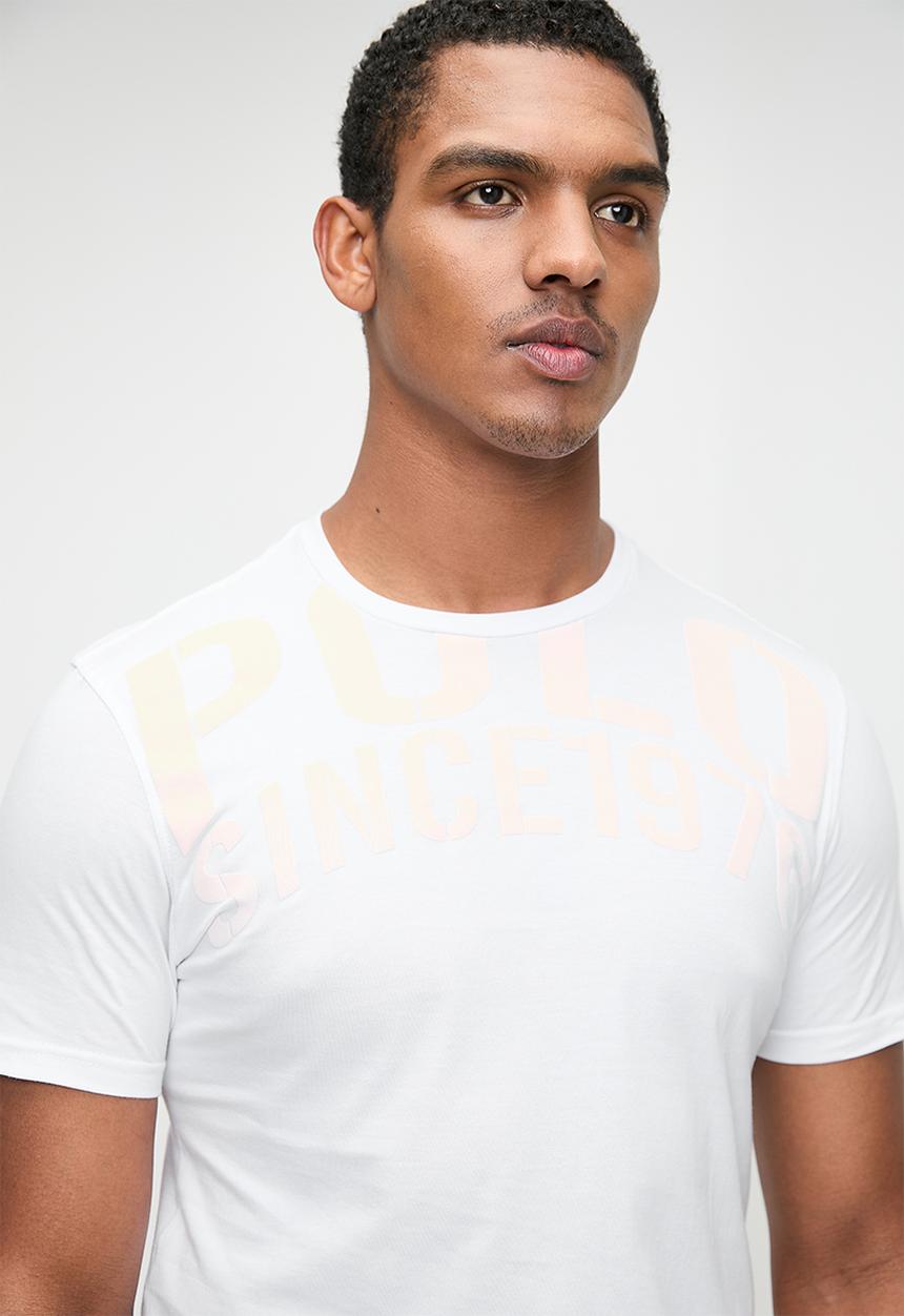 POLO - Manny Graphic Short sleeve Tee - Off White