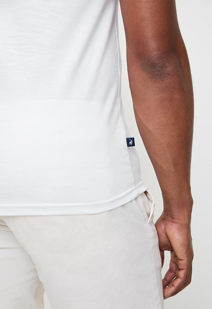 POLO - Manny Graphic Short sleeve Tee - Off White