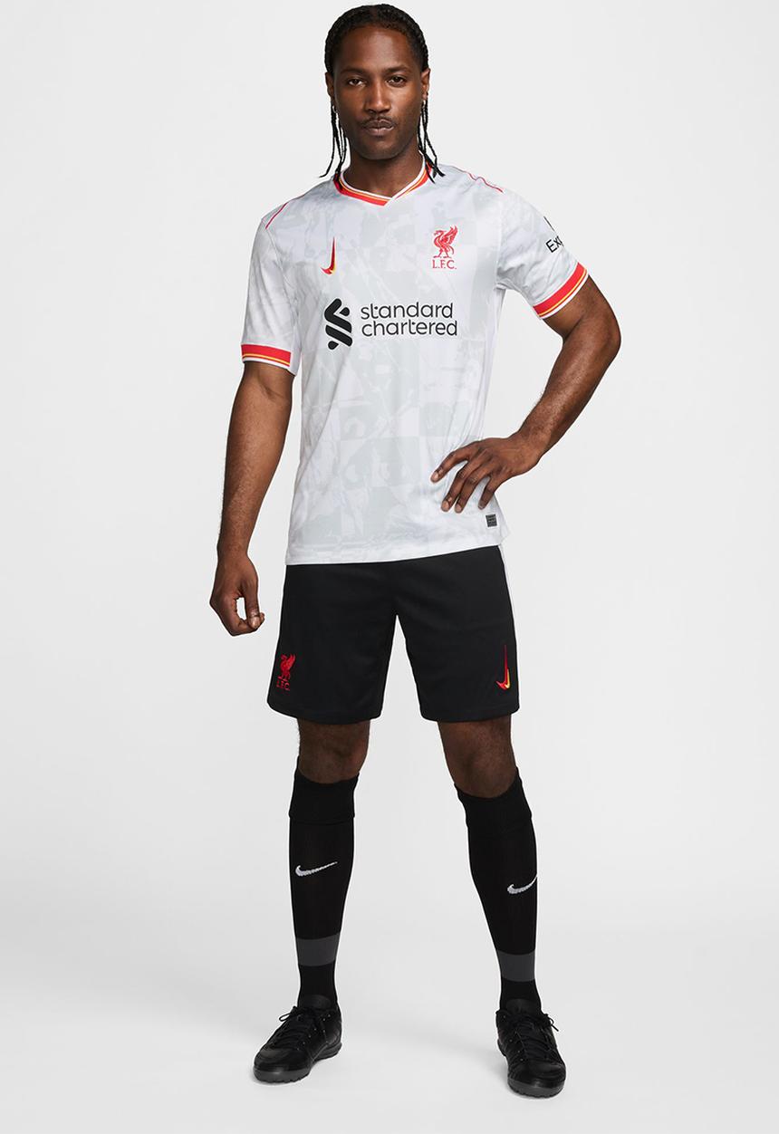 Lfc m nk df jsy ss stad 3r - white/pure platinum/black/global red