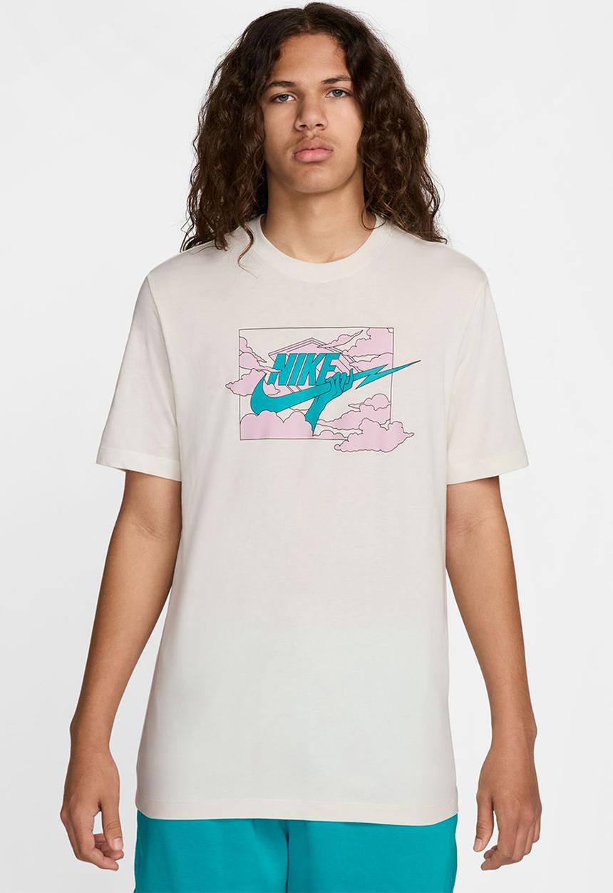 Nike - Nike Club Men's T-Shirt  - sail
