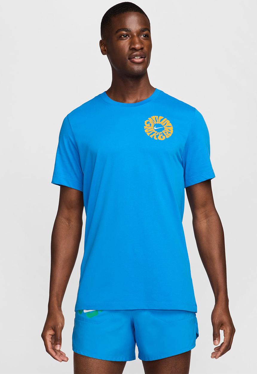 Nike - Energy Dri-FIT Running T-Shirt- lt photo blue
