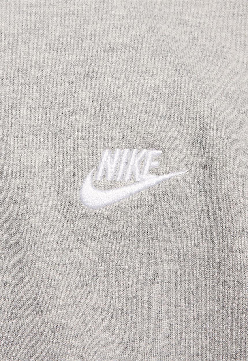 Nike - Nike Club Fleece Oversized French Terry Crew  - dk grey heather/smoke