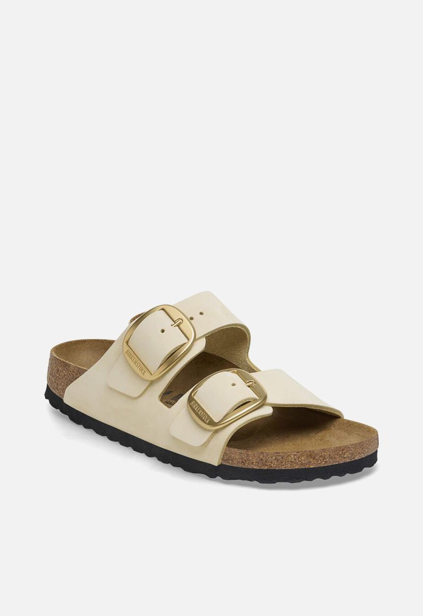 Birkenstock - Arizona big buckle leather narrow - ecru