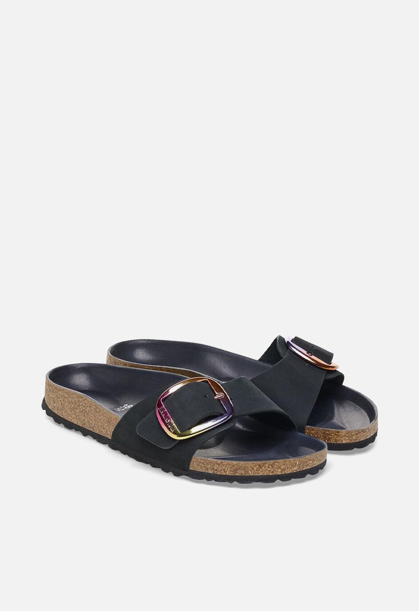 Birkenstock - Madrid leather narrow - black