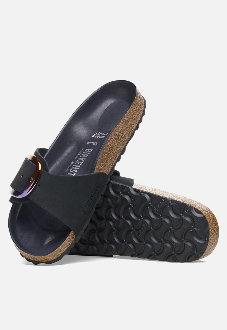 Birkenstock - Madrid leather narrow - black