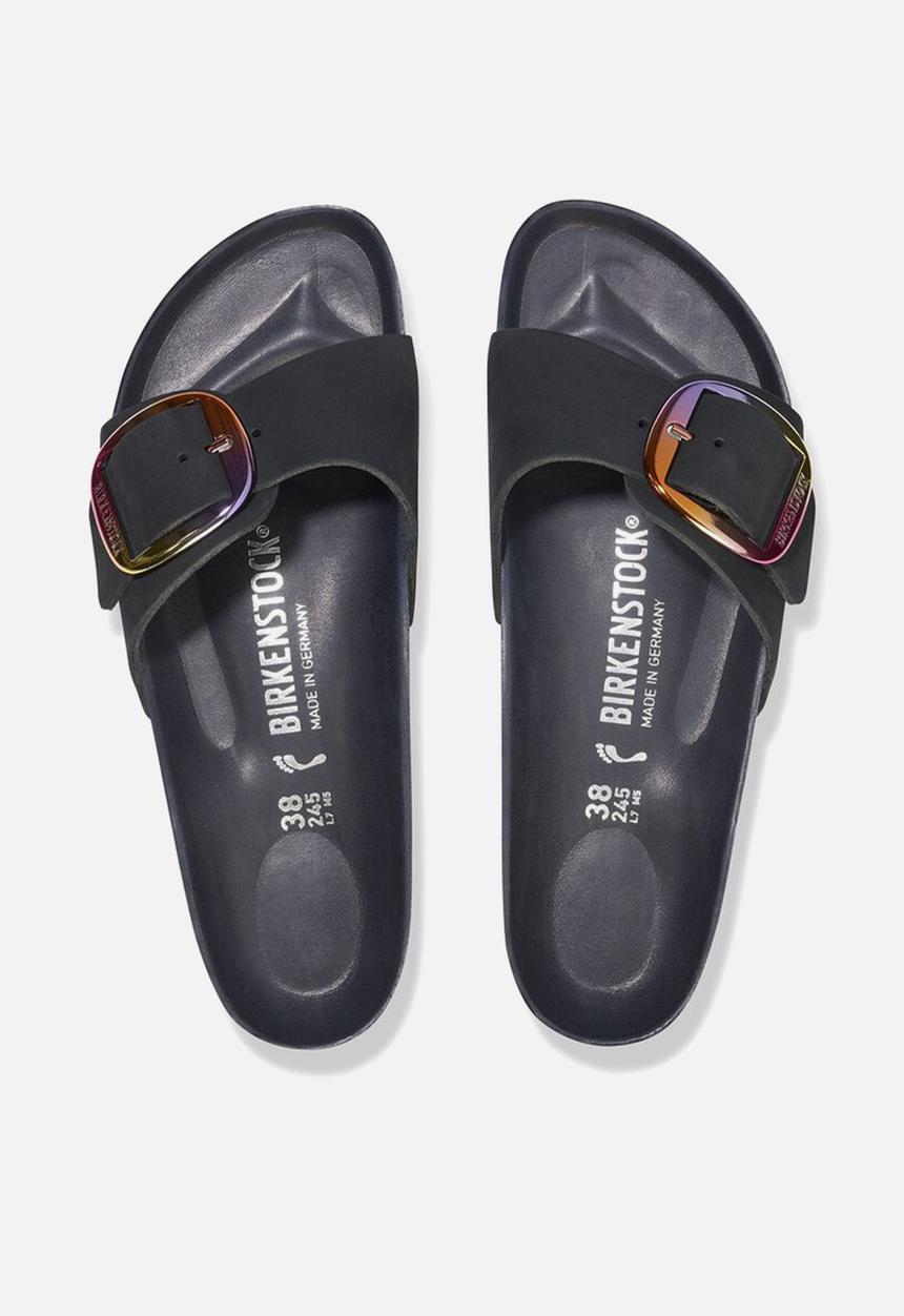 Birkenstock - Madrid leather narrow - black