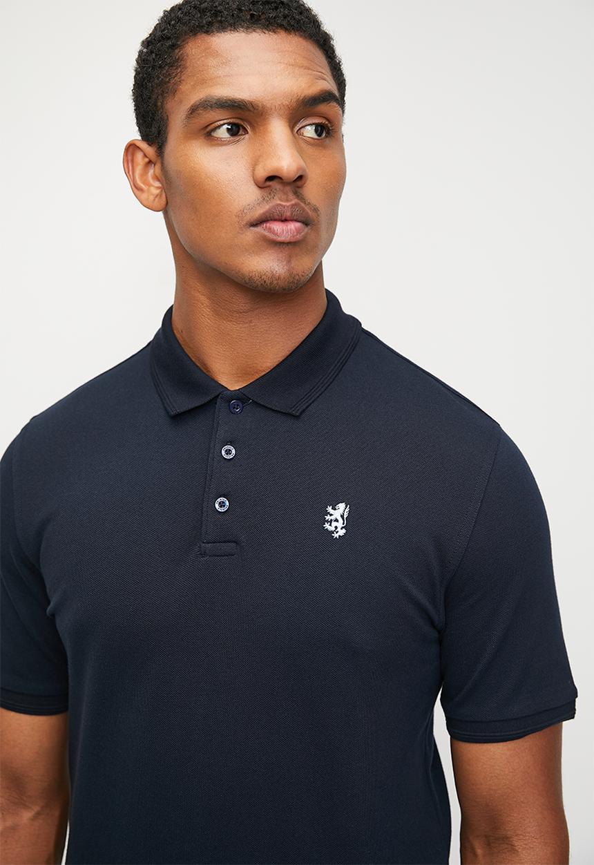 Pringle of Scotland - Austyn new core golfer - navy