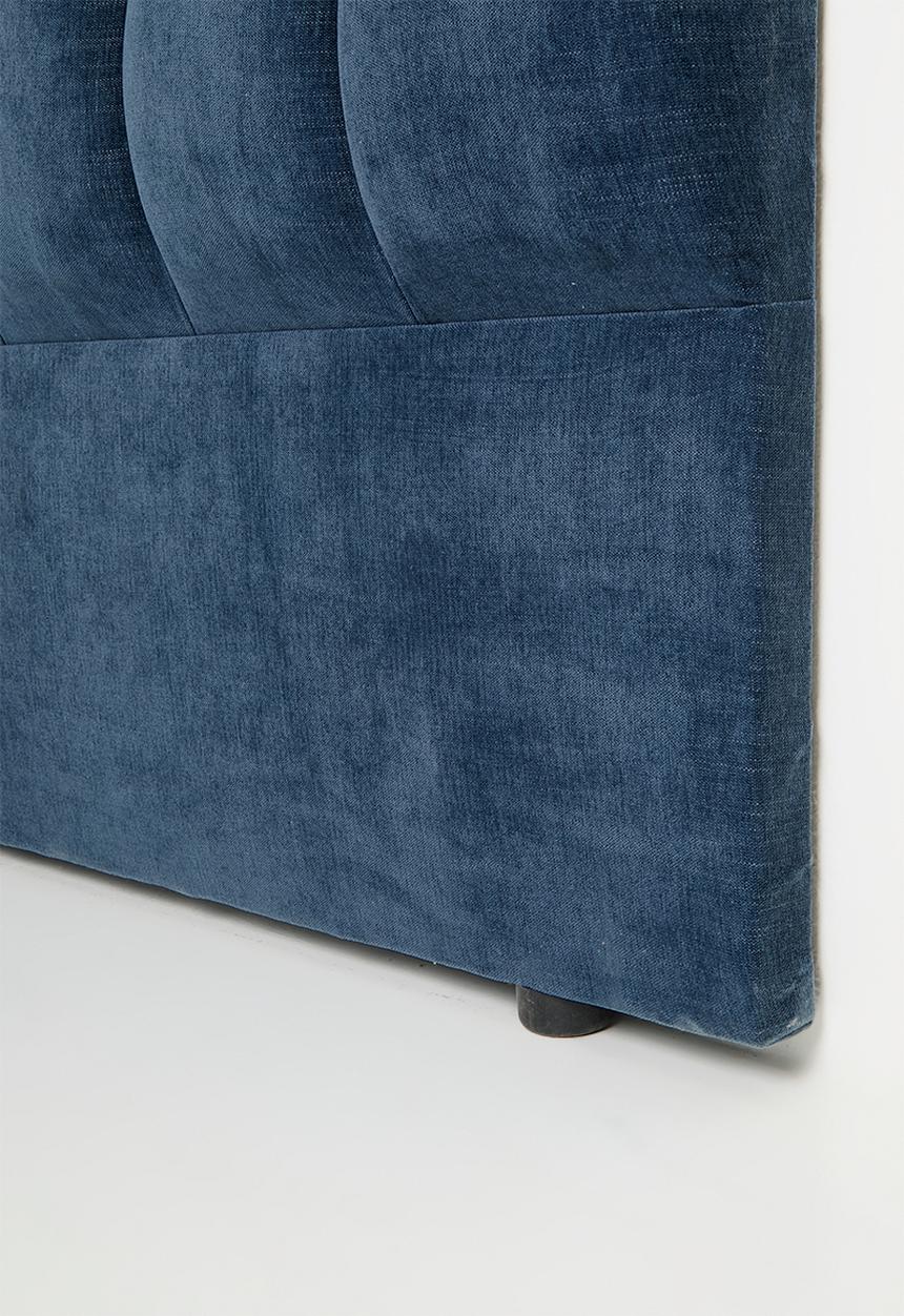 Sixth Floor - Molo Deep button headboard - Indigo