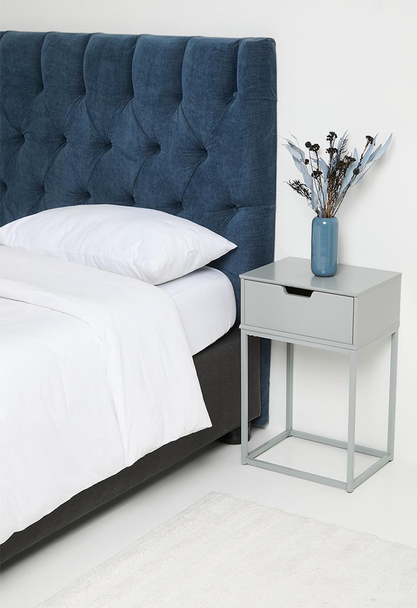 Sixth Floor - Molo Deep button headboard - Indigo
