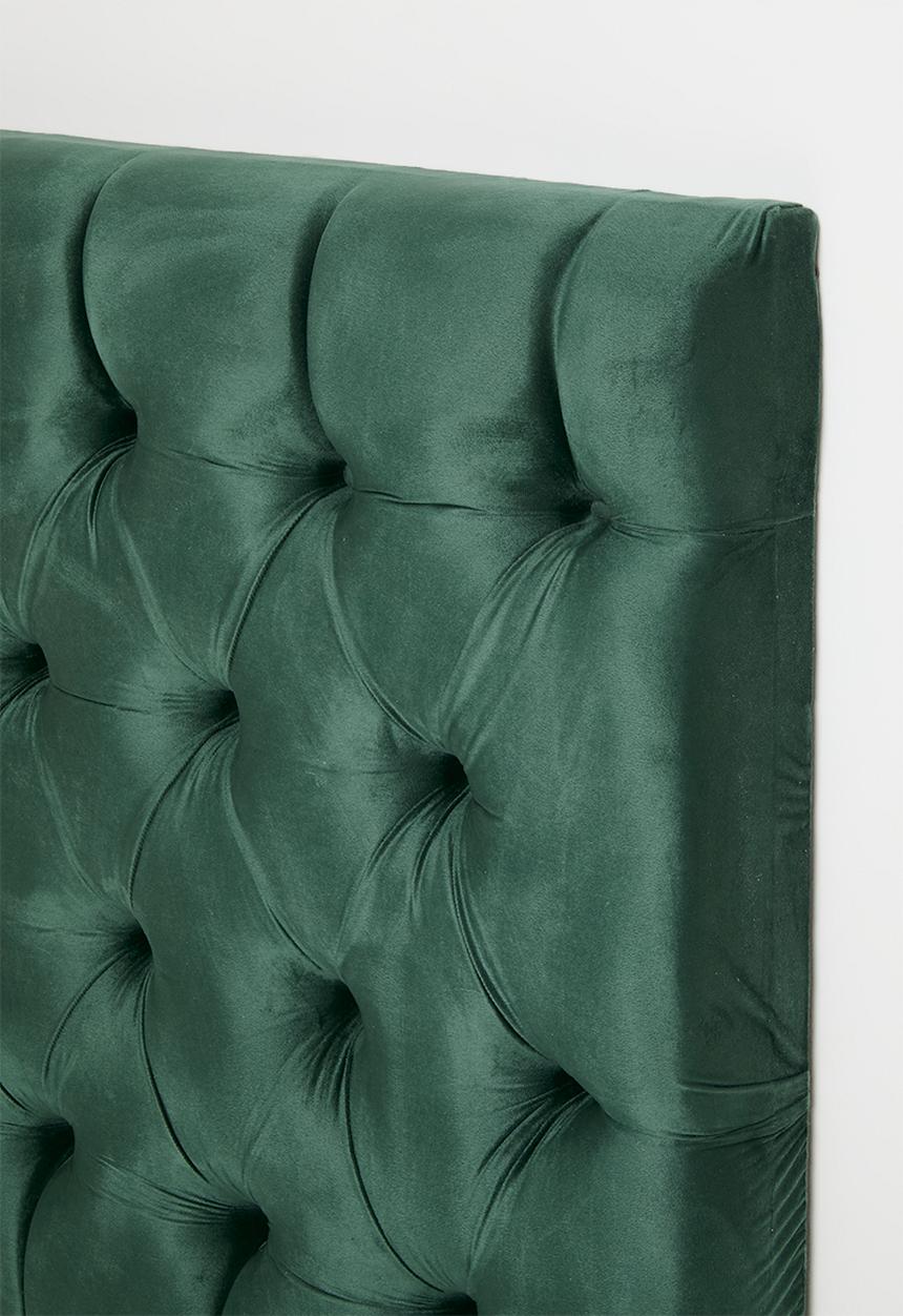 Sixth Floor - Molo Deep button headboard - Green