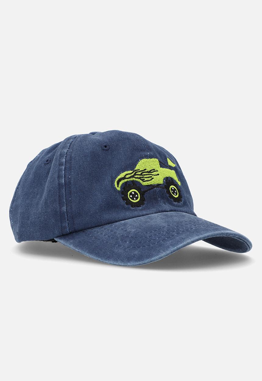 Pop Candy - Monster truck cap - blue & green