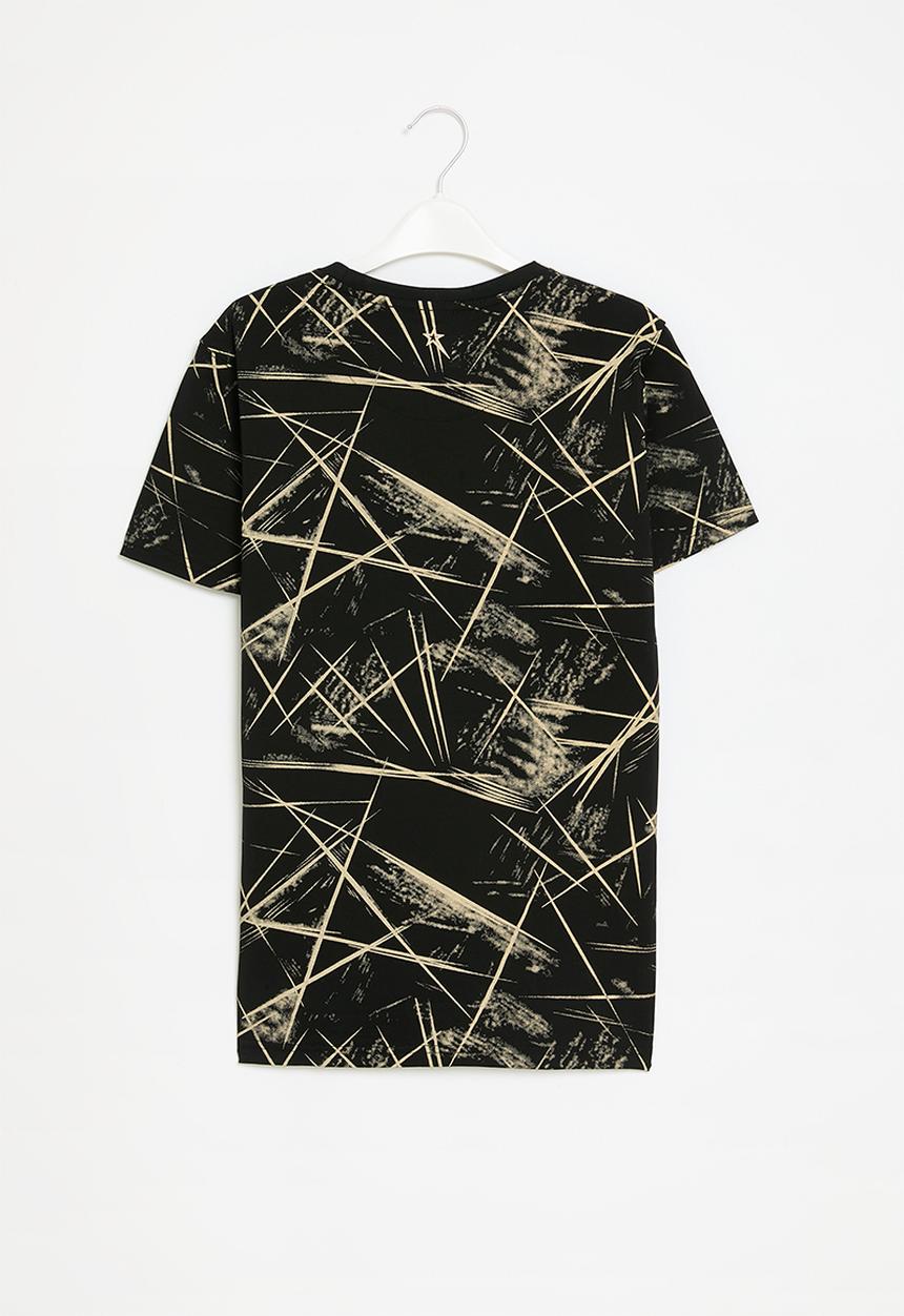 SOVIET - Boys short sleeve fashion tee - black
