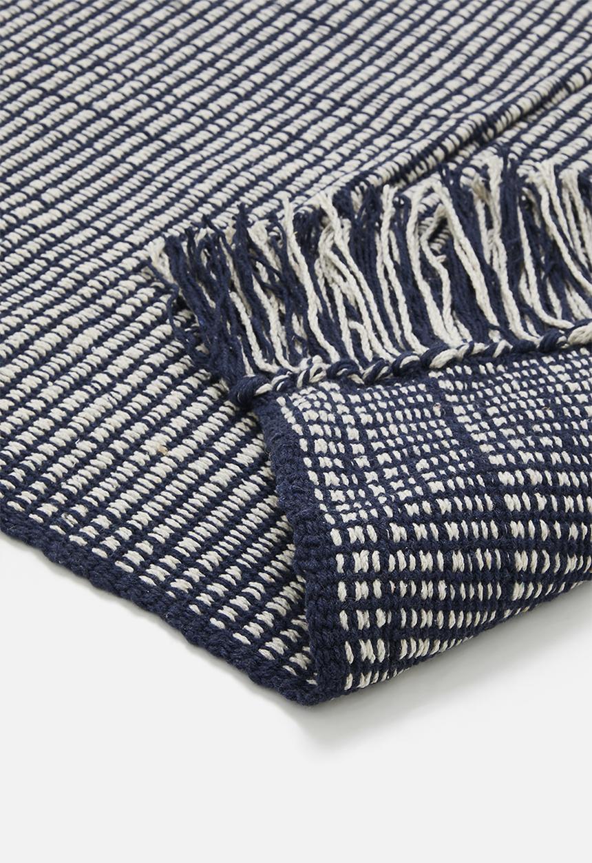 H&S - Cotton Rug - Navy