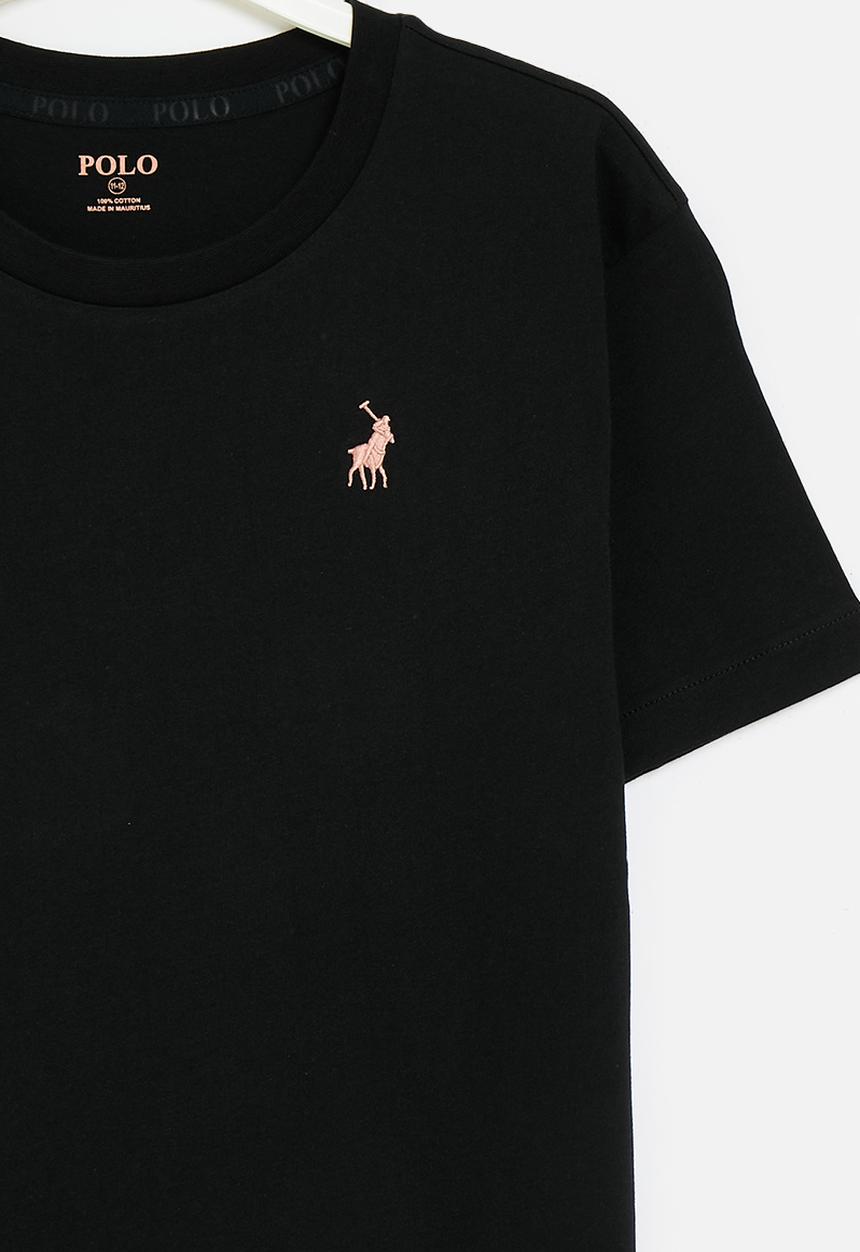 POLO - Boys rick short sleeve tee - black