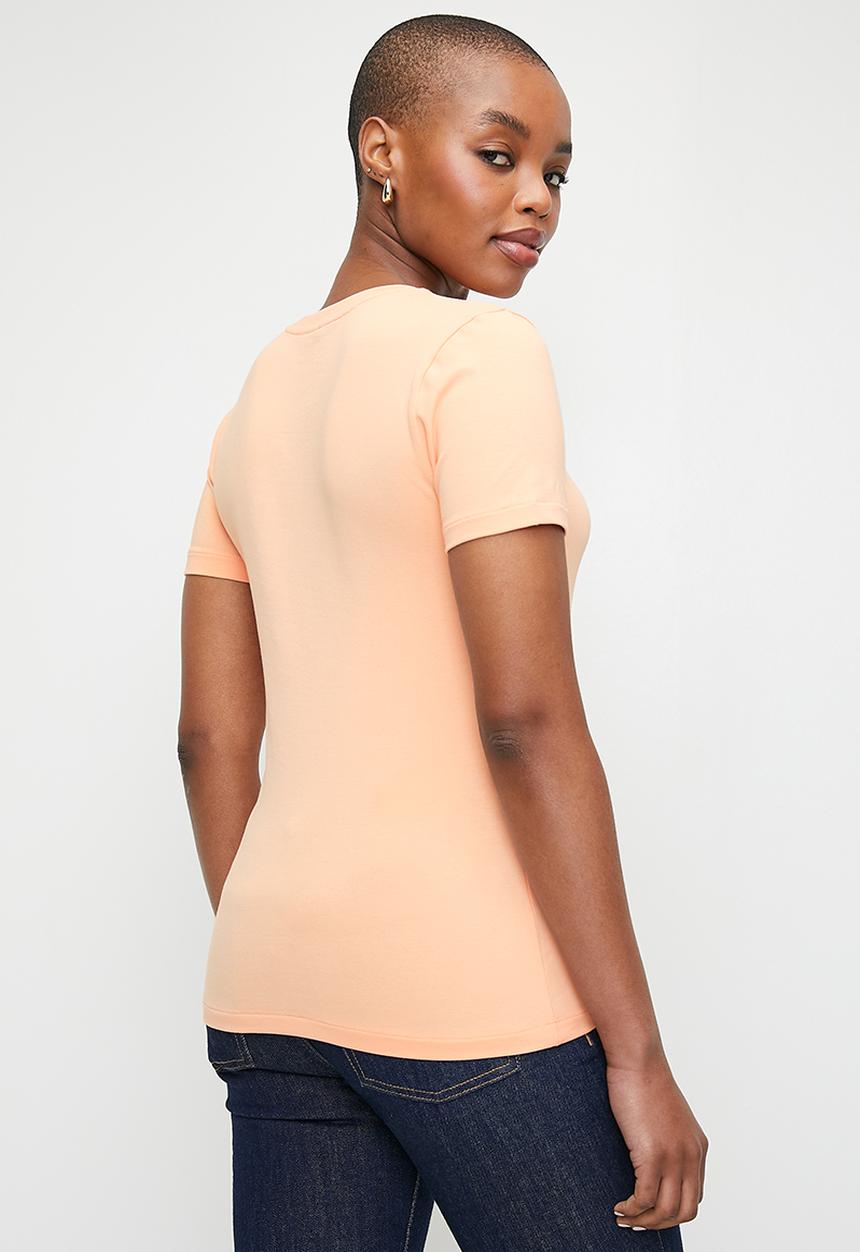 POLO - Wmn Allie T-Shirt - Pale Peach