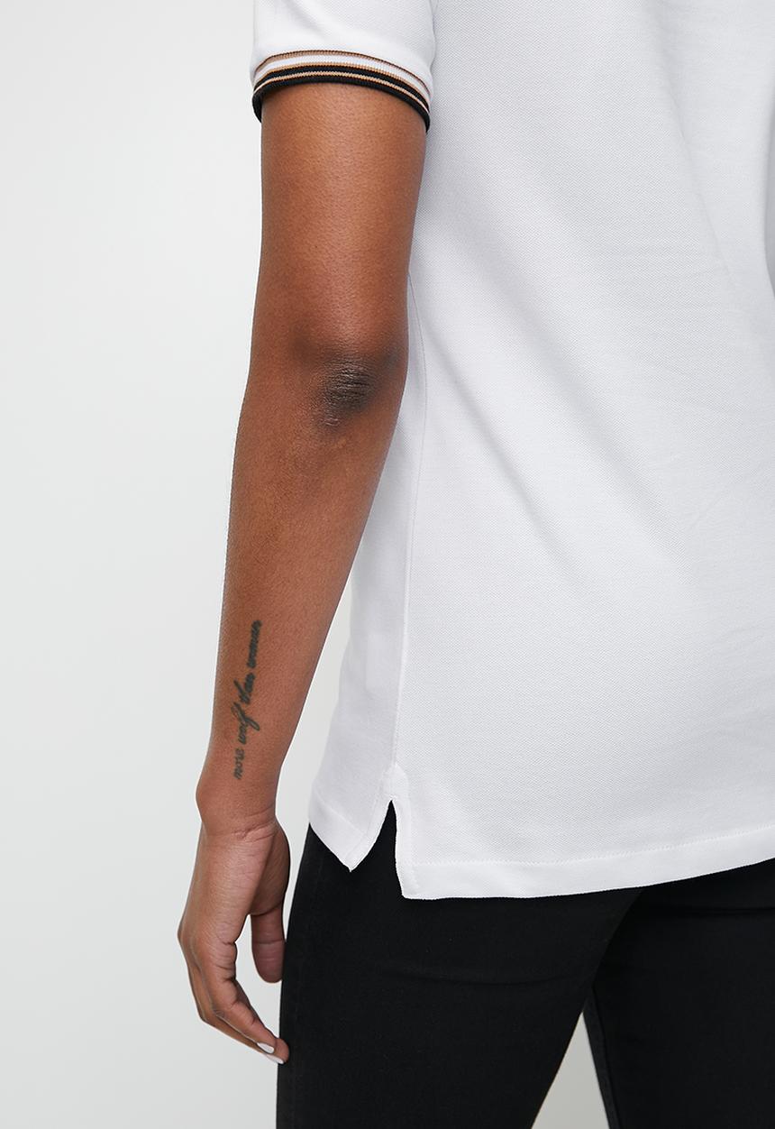 POLO - Wmn Madison Short Sleeve Golfer - White