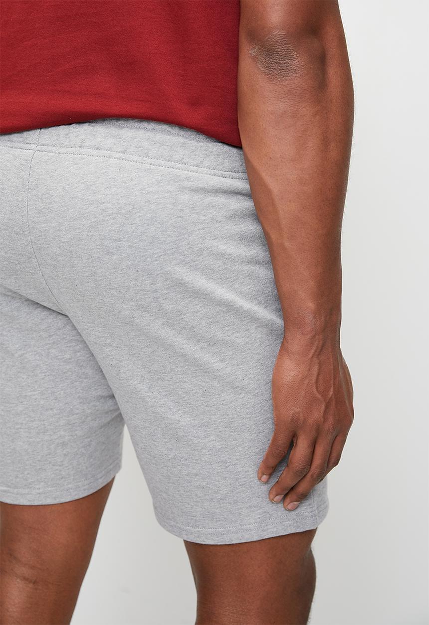 Reebok - Reebok identity small logo fleece short - grey 