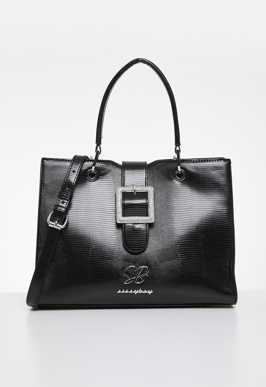 SISSY BOY - Buckle Tote - Black