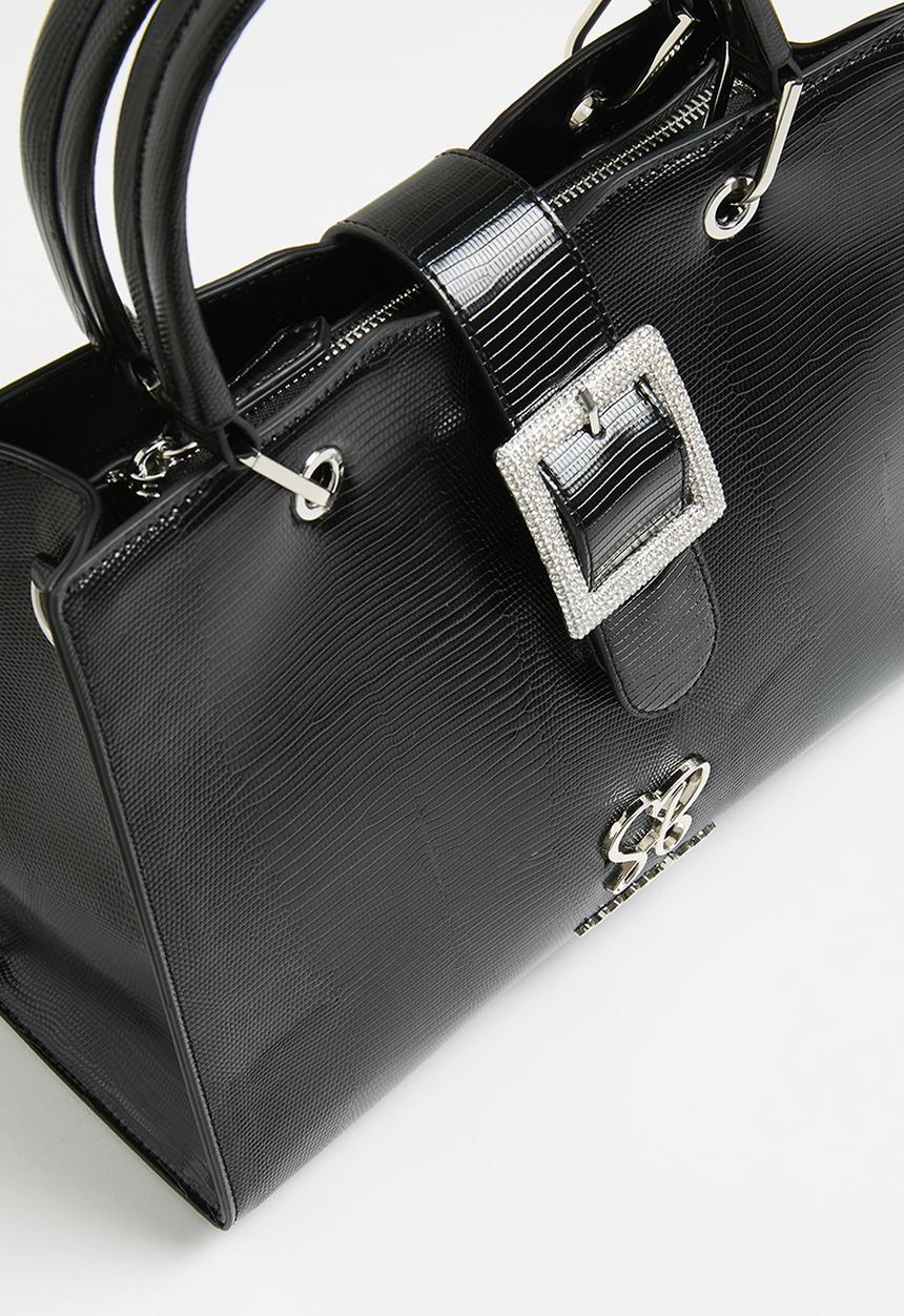 SISSY BOY - Buckle Tote - Black