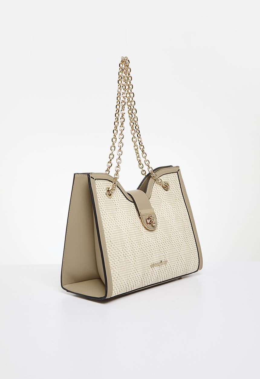 SISSY BOY - Woven Tote - beige