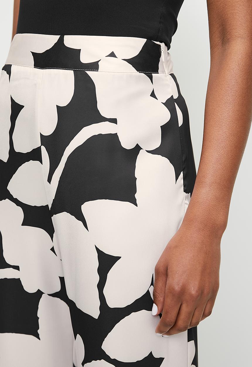 edit - Co-ord wide leg - macro tropical fern