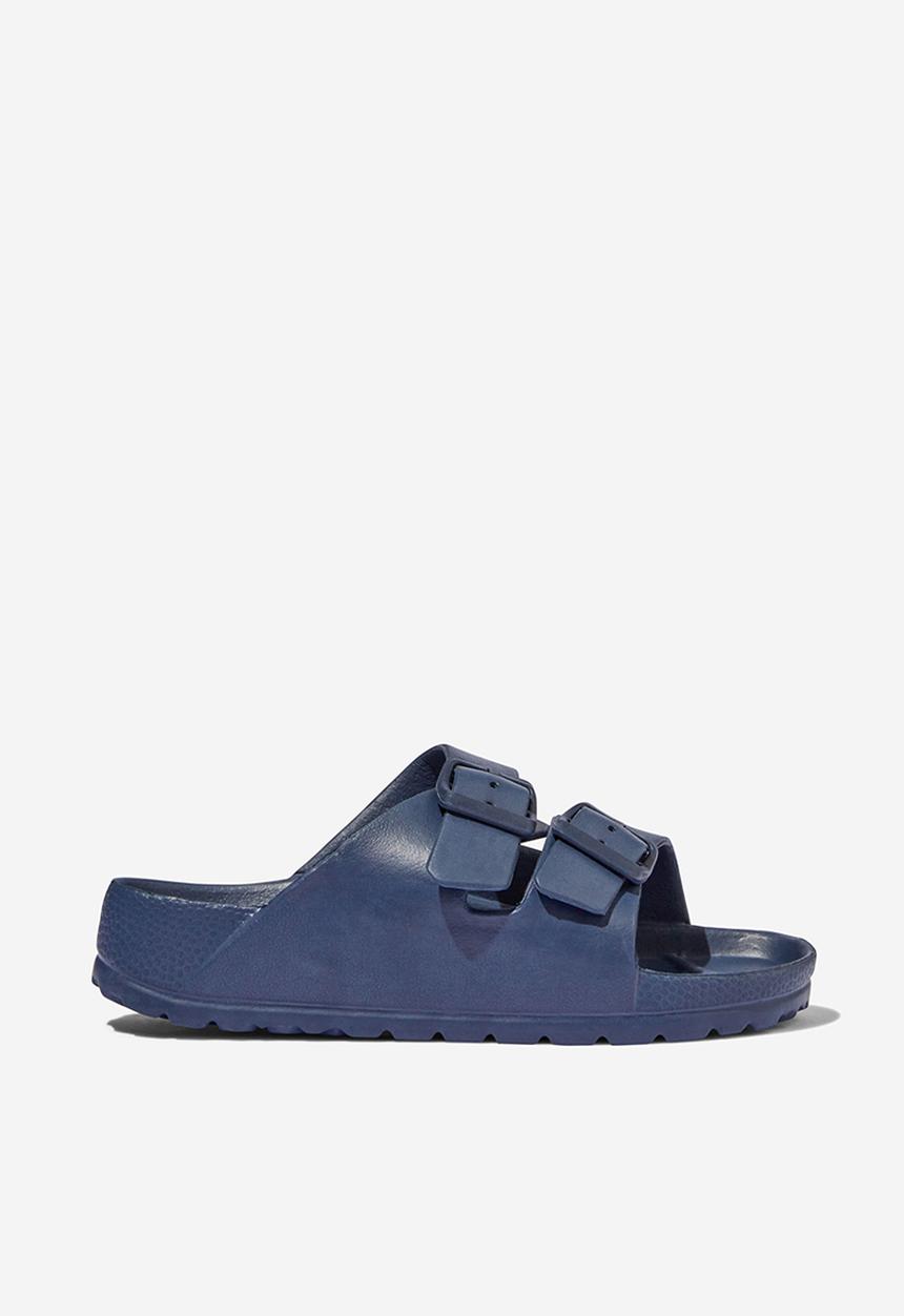 Cotton On - Twin strap slide - vintage navy