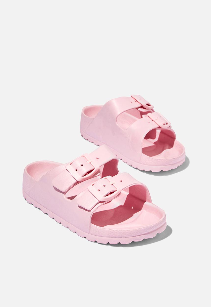 Cotton On - Twin strap slide - blush pink