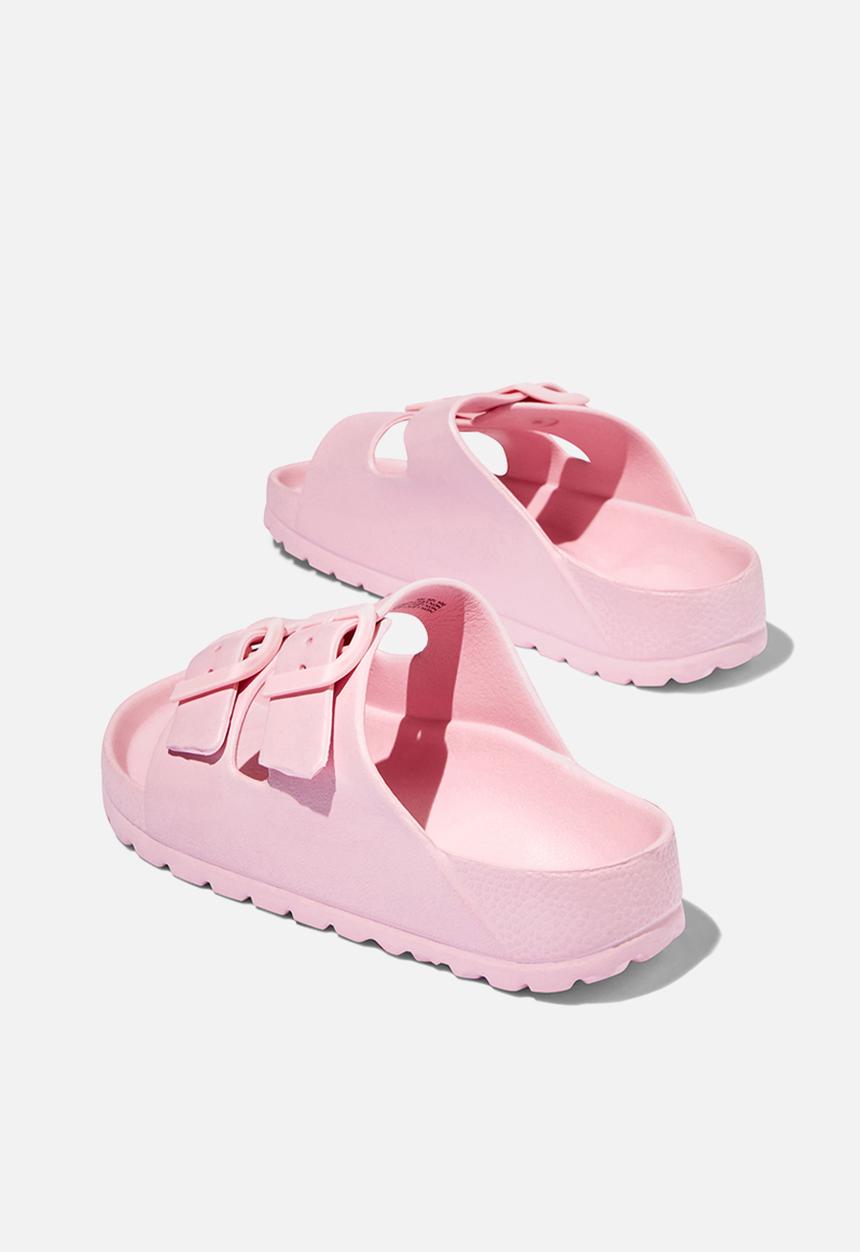 Cotton On - Twin strap slide - blush pink