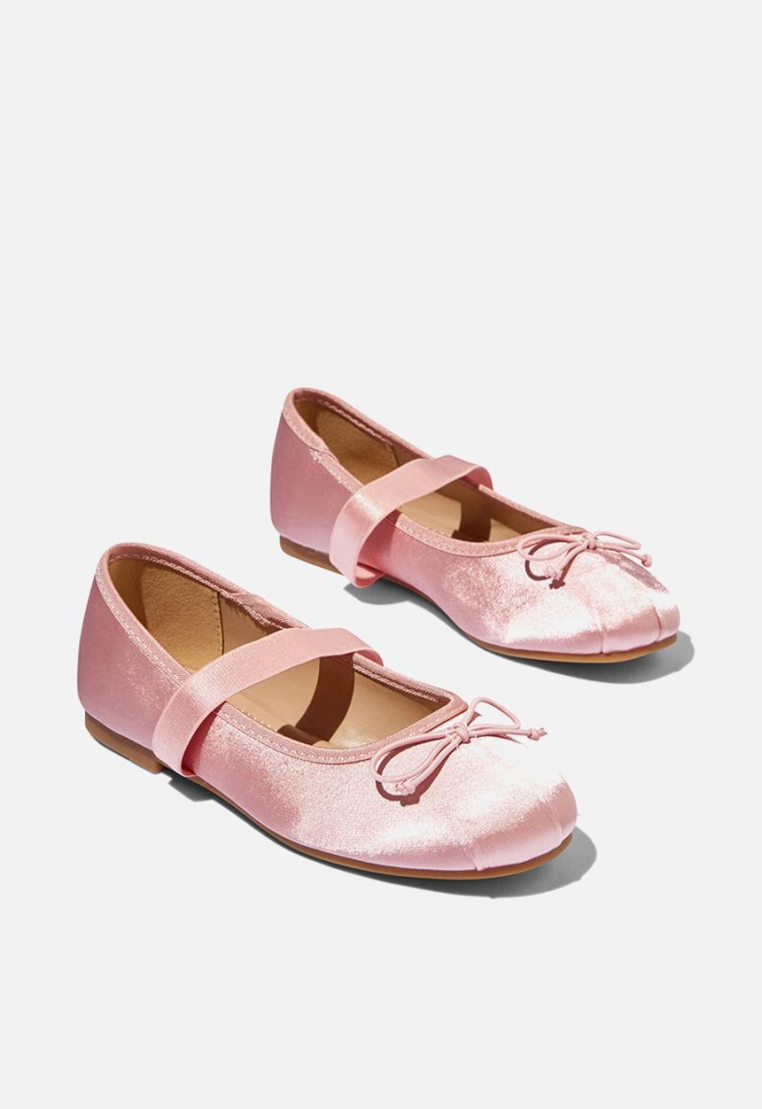 Cotton On - Olivia ballet flat - crystal pink satin