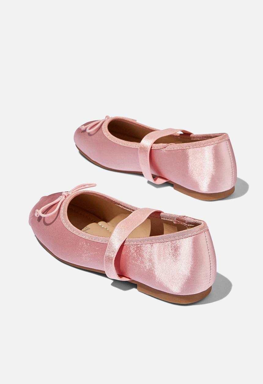 Cotton On - Olivia ballet flat - crystal pink satin