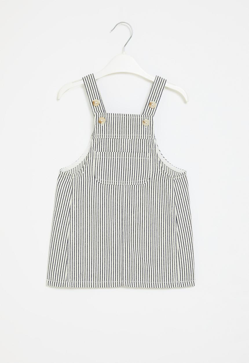 Pop Candy - Striped pinafore dress - multi