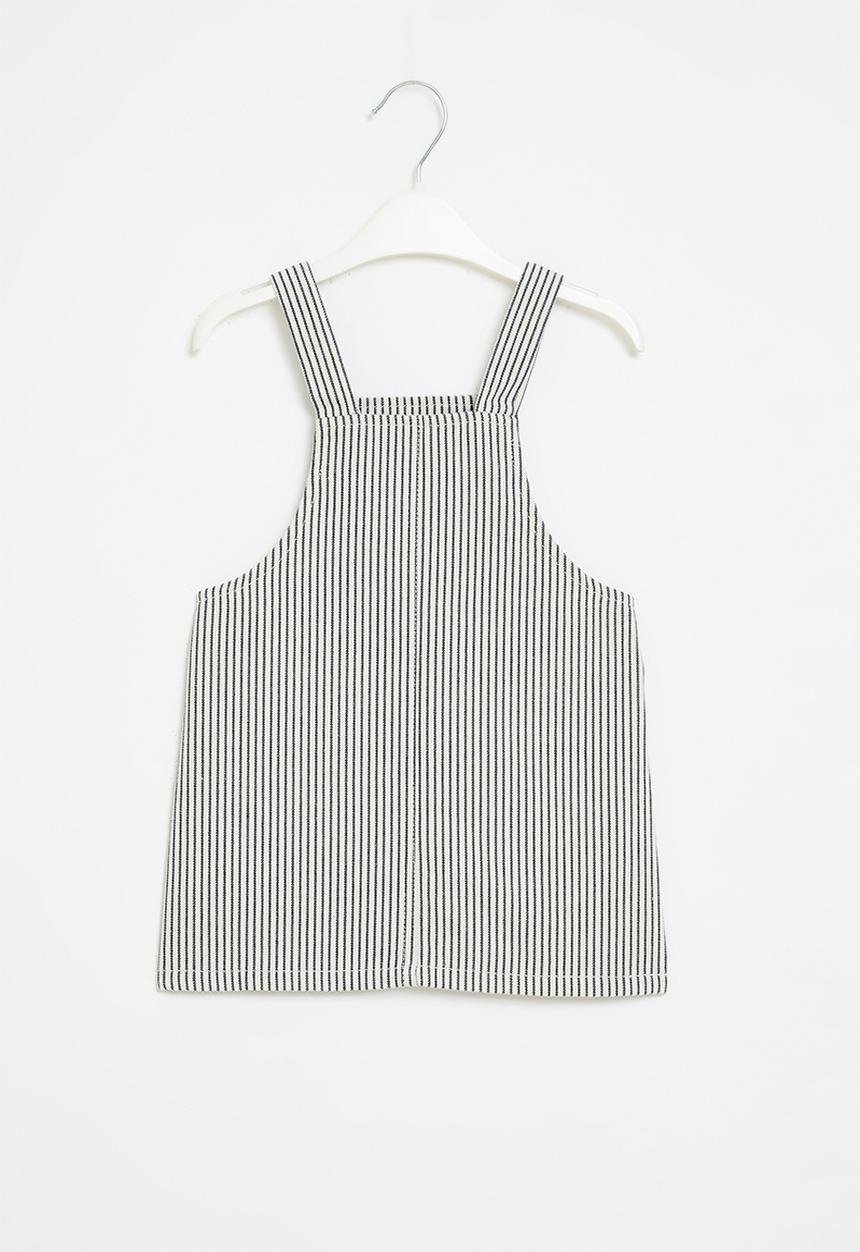 Pop Candy - Striped pinafore dress - multi